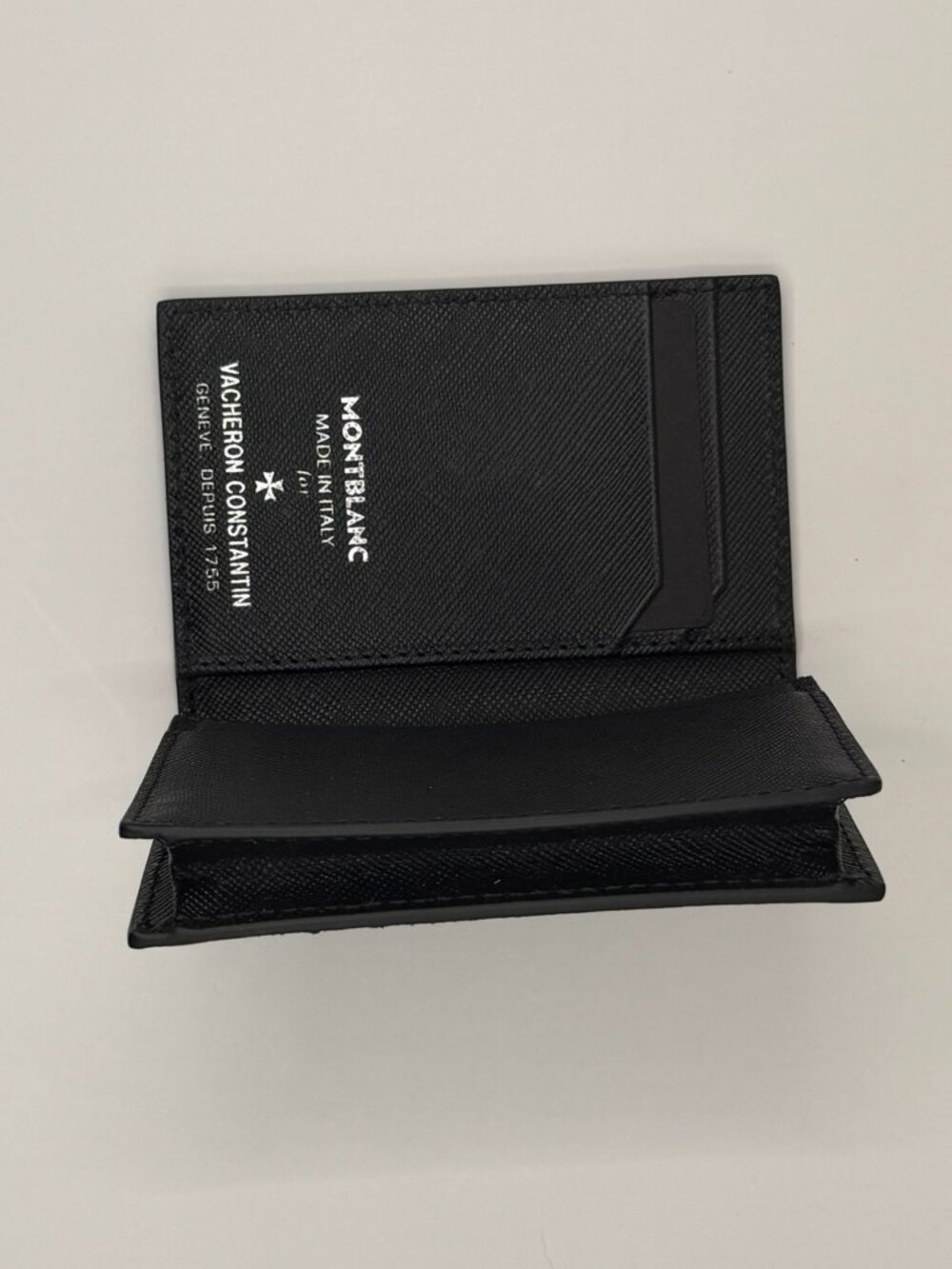 NIB: Vacheron Constantin x Montblanc Édition Noire Cardholder - Beauty